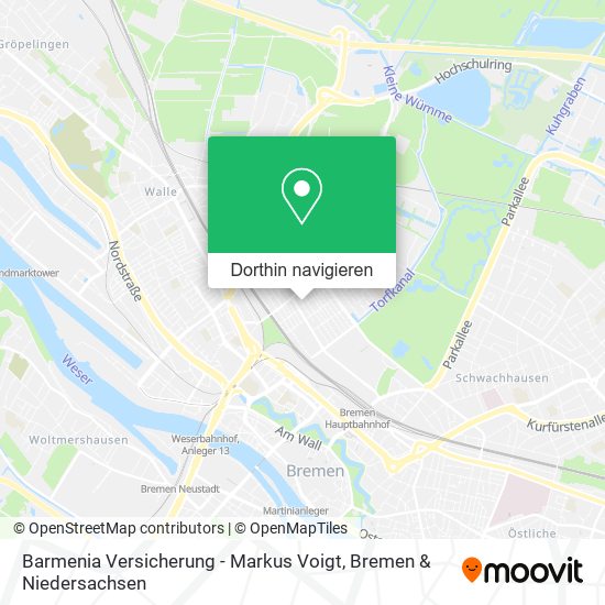 Barmenia Versicherung - Markus Voigt Karte