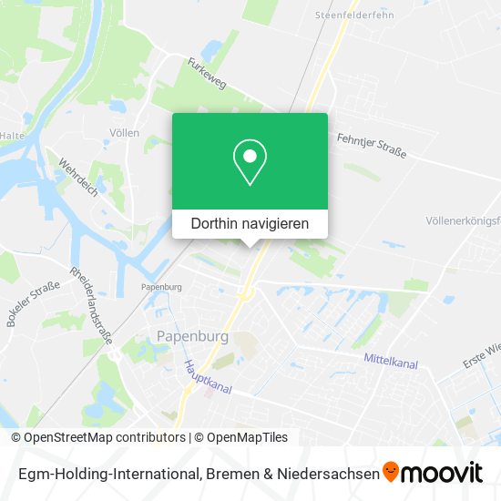 Egm-Holding-International Karte