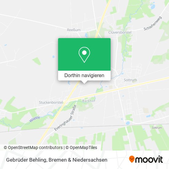 Gebrüder Behling Karte