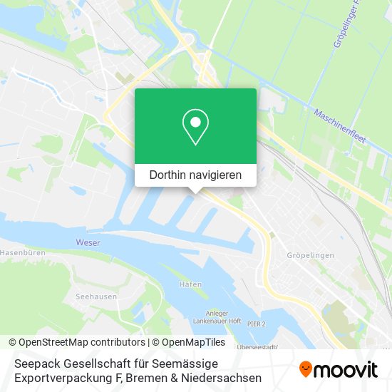 Seepack Gesellschaft für Seemässige Exportverpackung F Karte