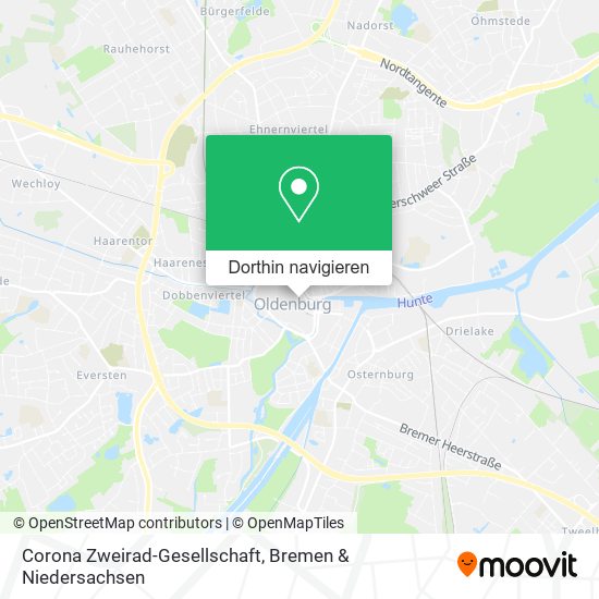 Corona Zweirad-Gesellschaft Karte