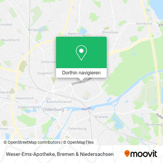 Weser-Ems-Apotheke Karte