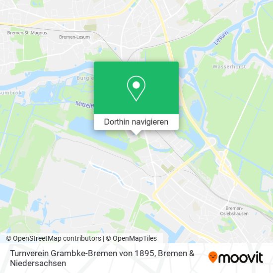 Turnverein Grambke-Bremen von 1895 Karte