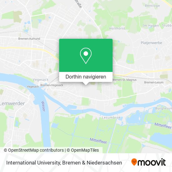 International University Karte