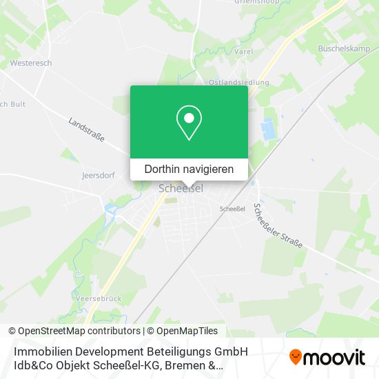 Immobilien Development Beteiligungs GmbH Idb&Co Objekt Scheeßel-KG Karte