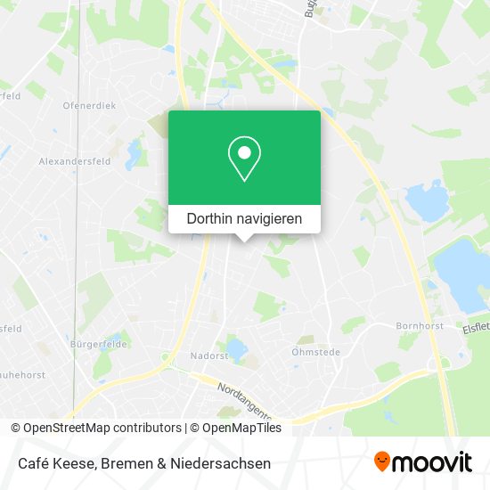 Café Keese Karte