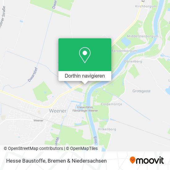 Hesse Baustoffe Karte