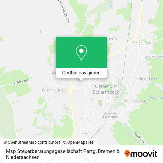 Msp Steuerberatungsgesellschaft Partg Karte
