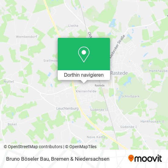 Bruno Böseler Bau Karte