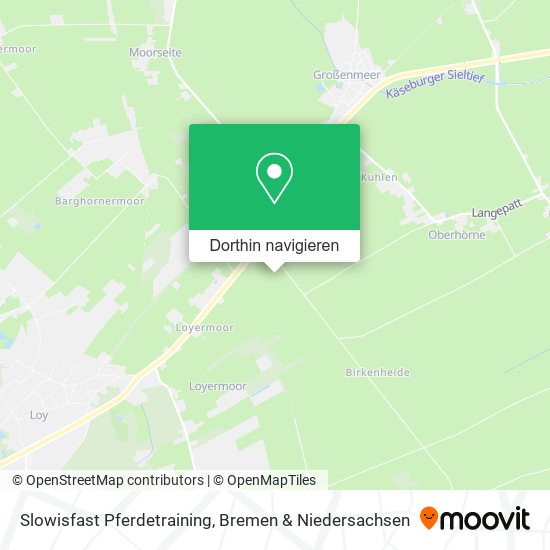 Slowisfast Pferdetraining Karte