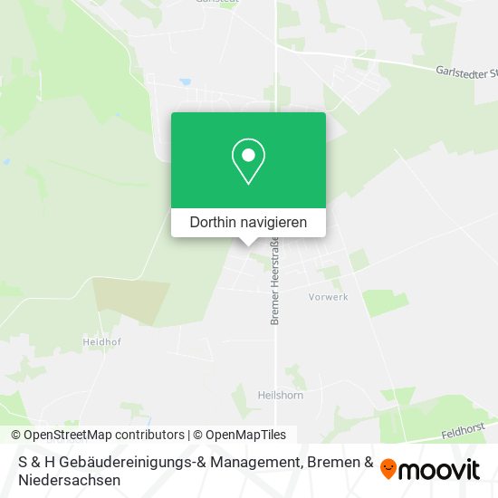 S & H Gebäudereinigungs-& Management Karte
