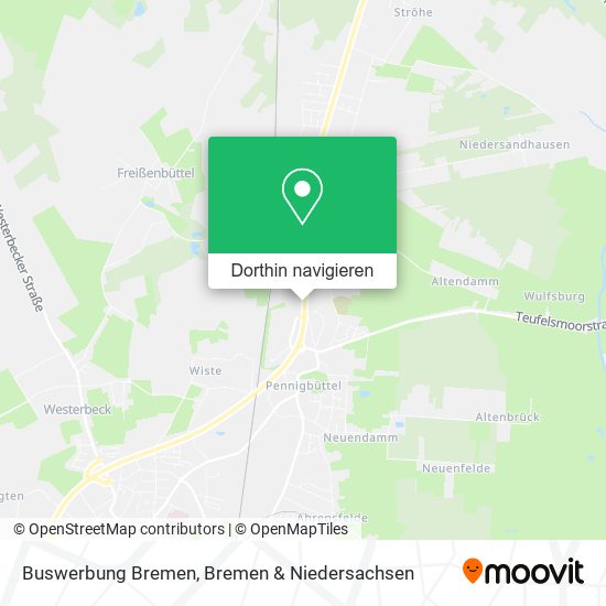 Buswerbung Bremen Karte