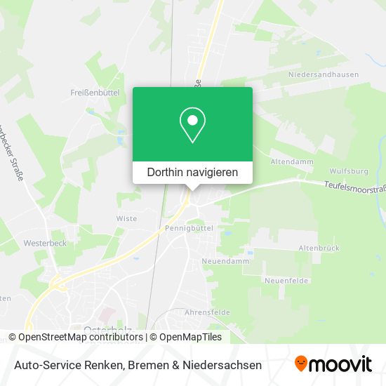 Auto-Service Renken Karte