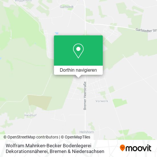 Wolfram Mahnken-Becker Bodenlegerei Dekorationsnäherei Karte