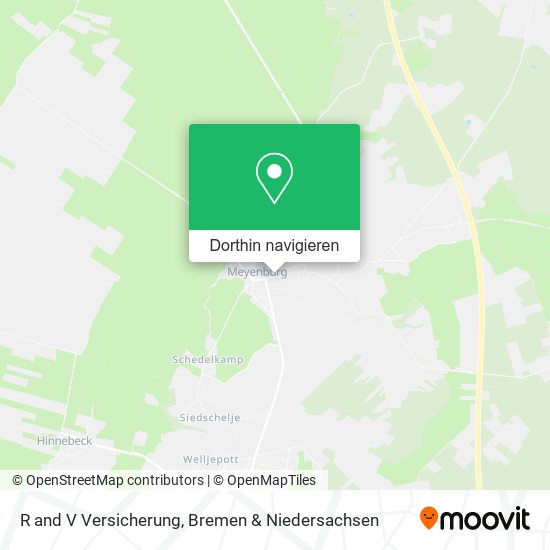 R and V Versicherung Karte