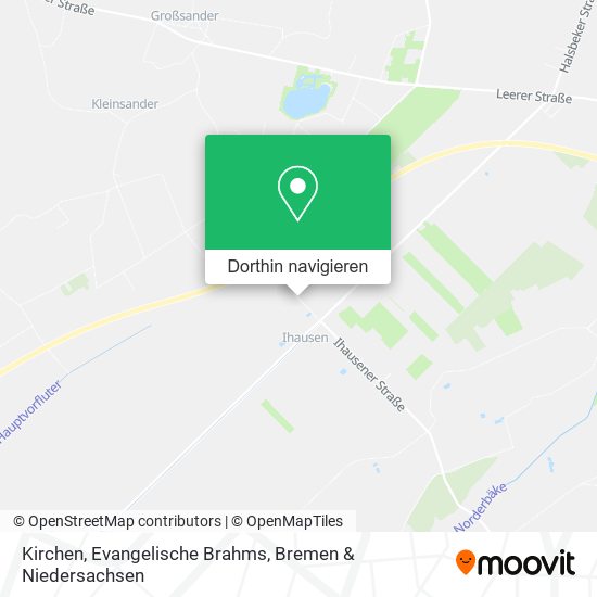 Kirchen, Evangelische Brahms Karte