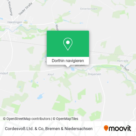 Cordesvoß Ltd. & Co Karte