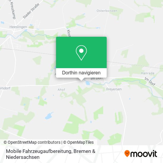 Mobile Fahrzeugaufbereitung Karte