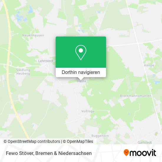 Fewo Stöver Karte