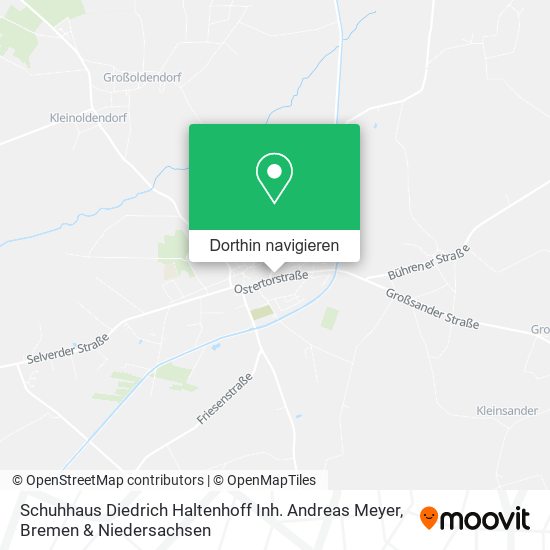 Schuhhaus Diedrich Haltenhoff Inh. Andreas Meyer Karte