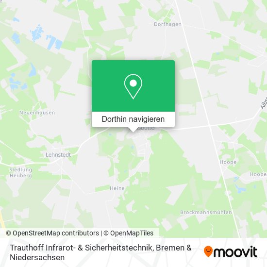 Trauthoff Infrarot- & Sicherheitstechnik Karte