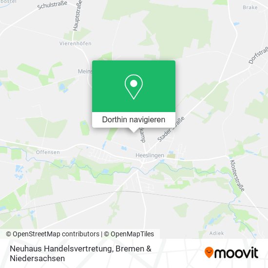 Neuhaus Handelsvertretung Karte