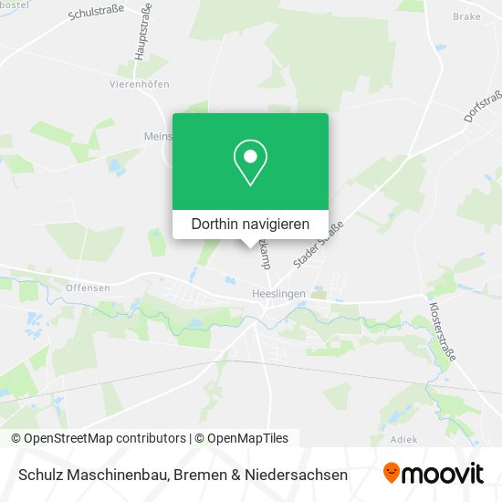 Schulz Maschinenbau Karte