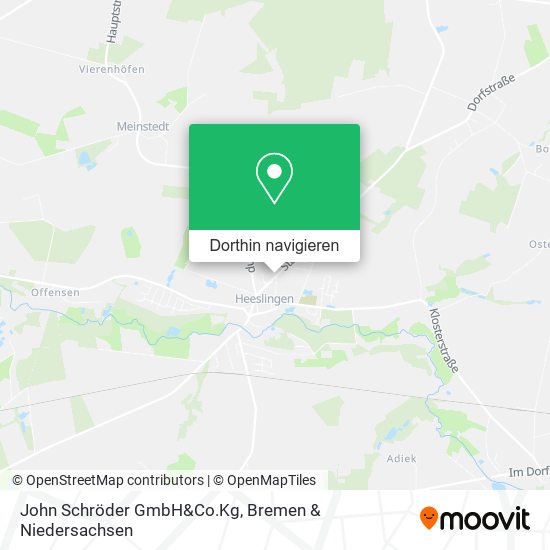 John Schröder GmbH&Co.Kg Karte