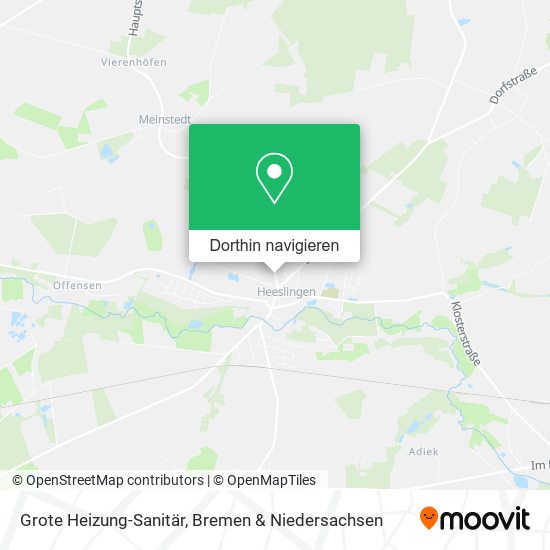 Grote Heizung-Sanitär Karte