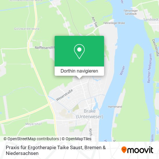 Praxis für Ergotherapie Taike Saust Karte