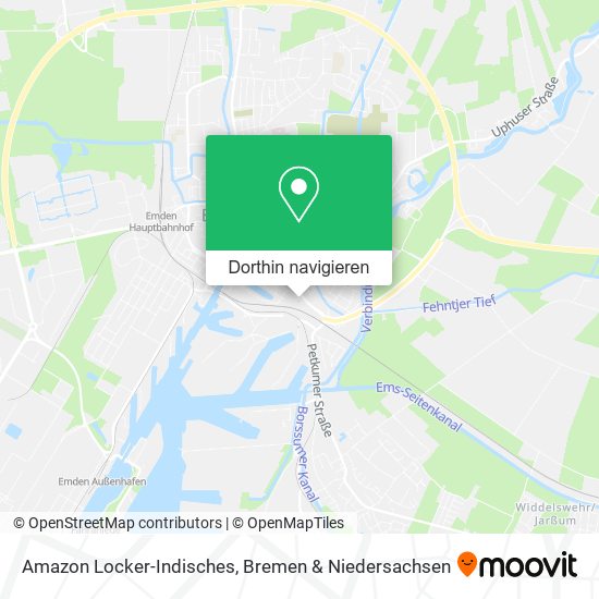 Amazon Locker-Indisches Karte