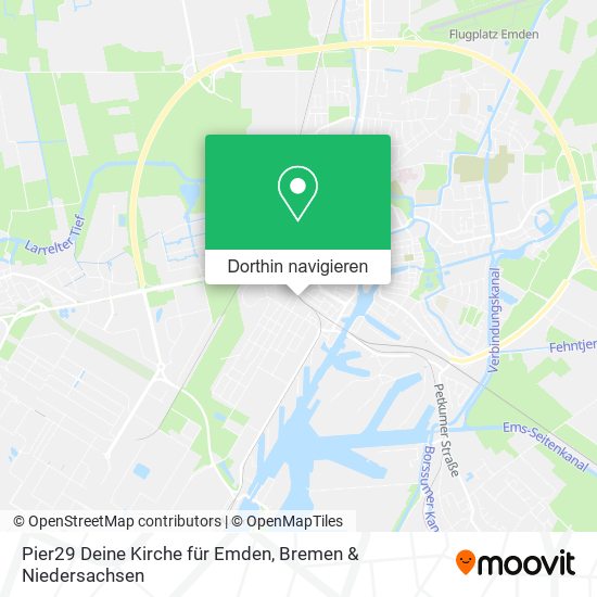 Pier29 Deine Kirche für Emden Karte