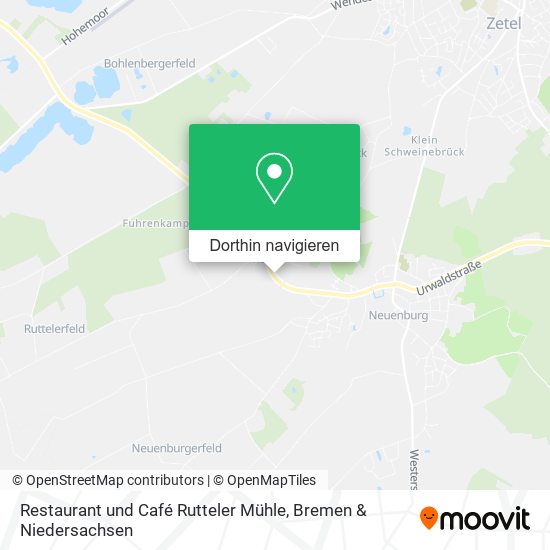 Restaurant und Café Rutteler Mühle Karte