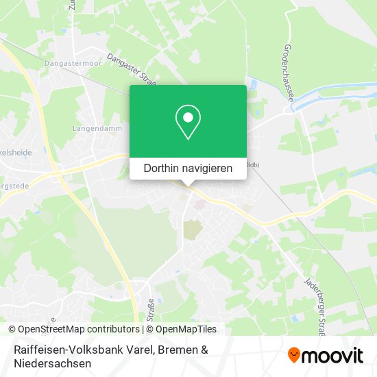 Raiffeisen-Volksbank Varel Karte