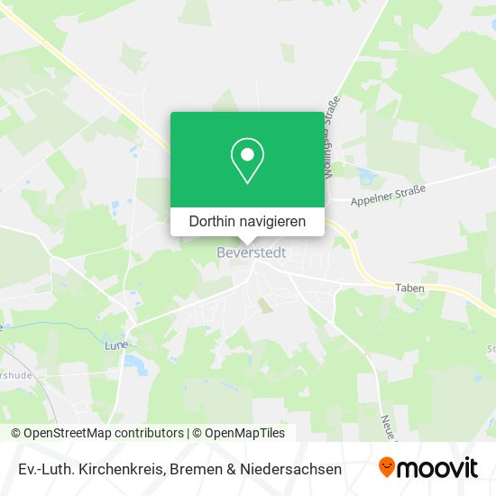 Ev.-Luth. Kirchenkreis Karte