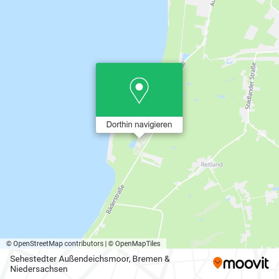 Sehestedter Außendeichsmoor Karte