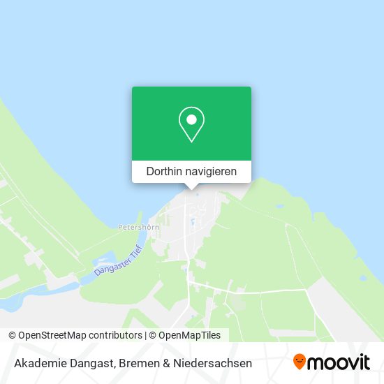 Akademie Dangast Karte