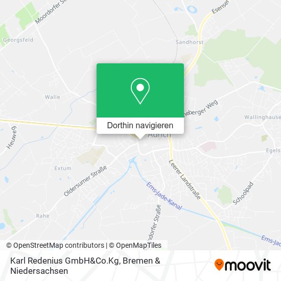 Karl Redenius GmbH&Co.Kg Karte