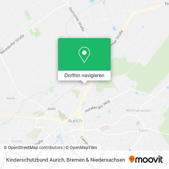Kinderschutzbund Aurich Karte