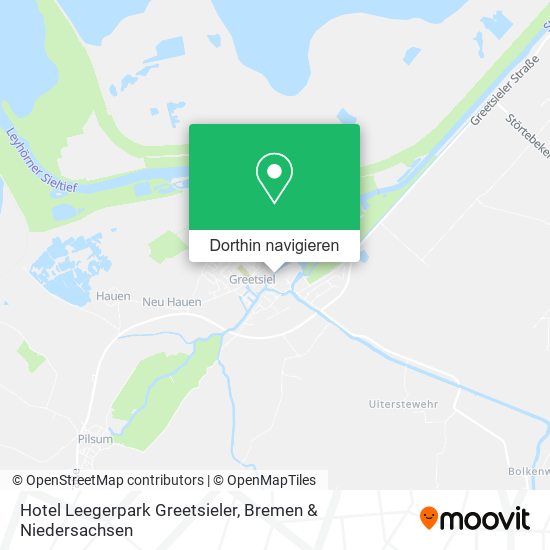 Hotel Leegerpark Greetsieler Karte