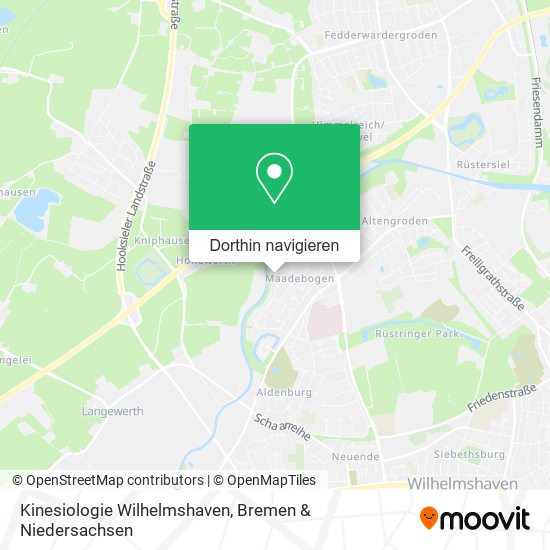 Kinesiologie Wilhelmshaven Karte