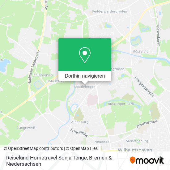 Reiseland Hometravel Sonja Tenge Karte