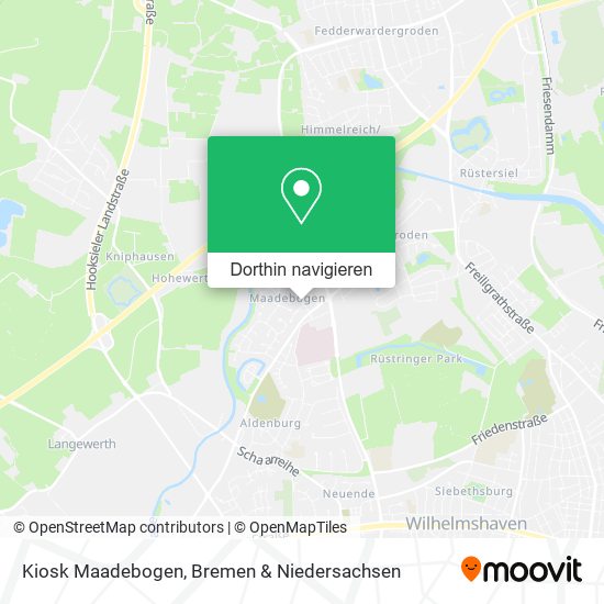 Kiosk Maadebogen Karte