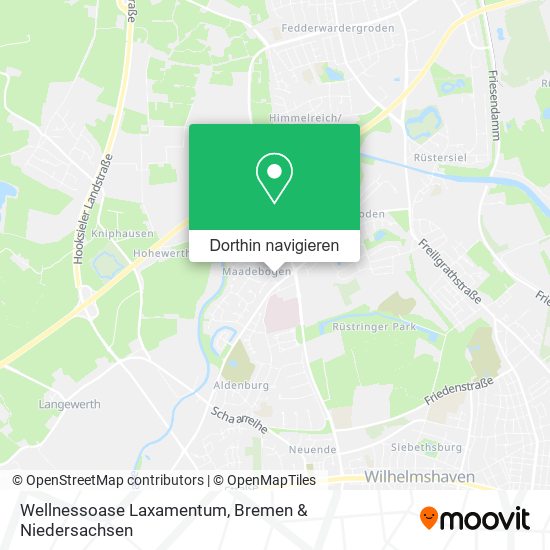 Wellnessoase Laxamentum Karte
