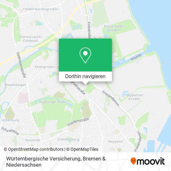 Würtembergische Versicherung Karte