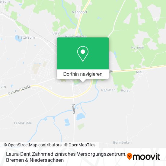 Laura-Dent Zahnmedizinisches Versorgungszentrum Karte