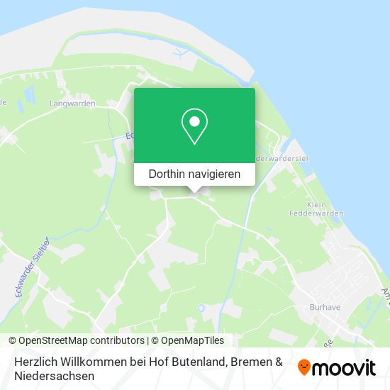 Herzlich Willkommen bei Hof Butenland Karte