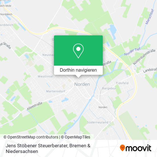 Jens Stöbener Steuerberater Karte