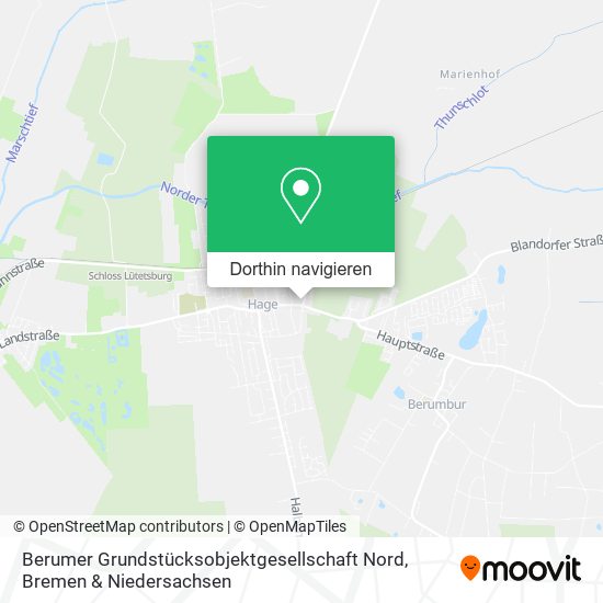 Berumer Grundstücksobjektgesellschaft Nord Karte
