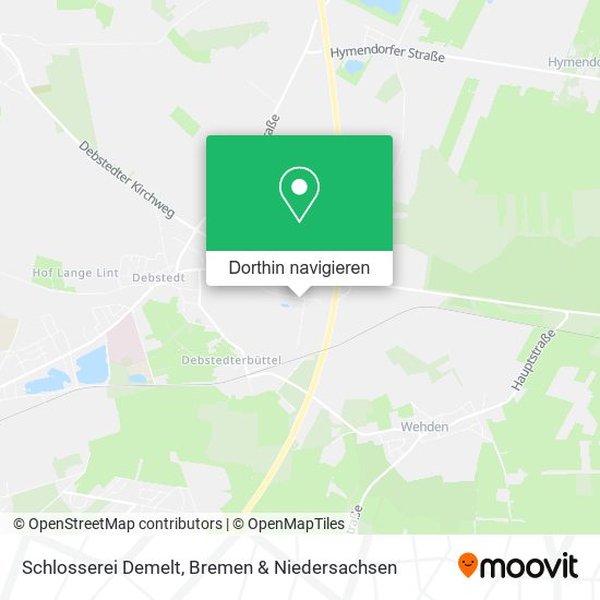 Schlosserei Demelt Karte
